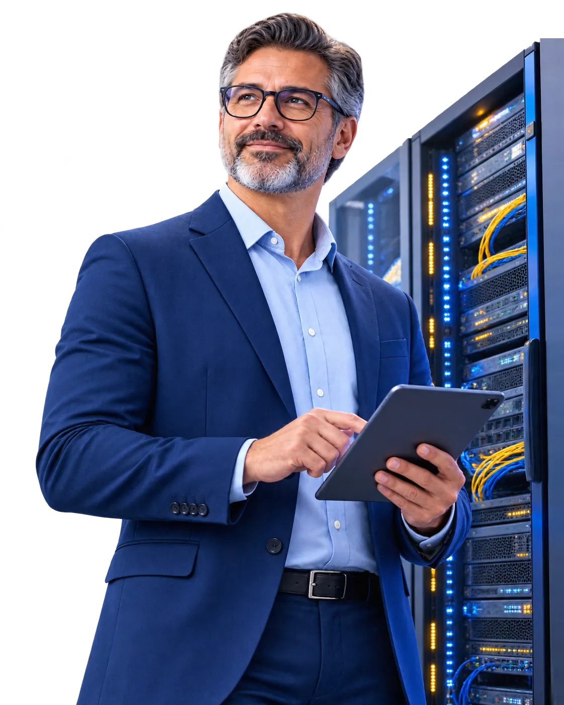 An Encore modern networking engineer at work
